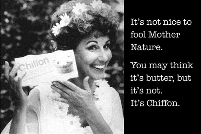 Mother Nature TV margarine ad